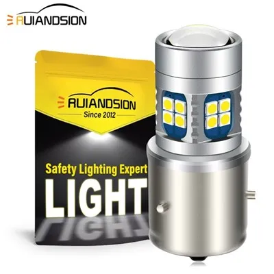 Ruiandsion BA21S Super Bright 6V motociklistički prednji žarulje BESPLATNO uzorak 6-24 V bijelo